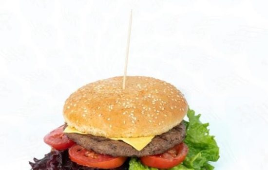 برگر شترمرغ (سیمپل)